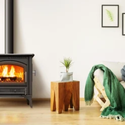 Kaminofen LACUNZA LEVANTE -Ecopots Verkäufe kaminofen lacunza levante griff silber milieujpg 6 135220