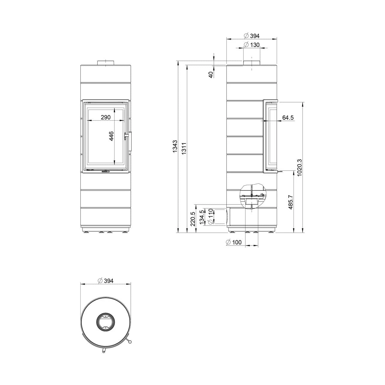 Kaminofen LEDA PEPPA Tec 3 Kaminofen LEDA PEPPA Tec – Bild 3