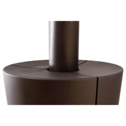 Kaminofen LEDA VISPA 13 Kaminofen LEDA VISPA -Ecopots Verkäufe kaminofen leda vispa braun detail 1