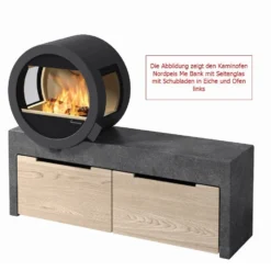 Kaminofen Nordpeis Me Bank -Ecopots Verkäufe kaminofen nordpeis me bank seitenglas links mit schubladen eiche 1 3 21077