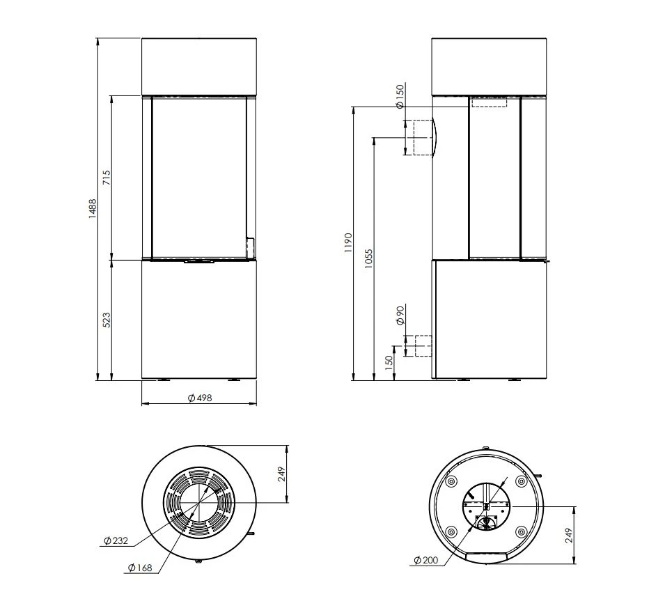 Kaminofen Nordpeis Origo Colorado Exclusive 2 Kaminofen Nordpeis Origo Colorado Exclusive – Bild 2