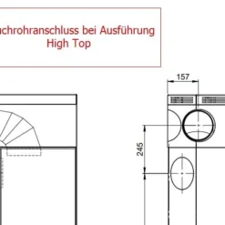Kaminofen Nordpeis Quadro 1 Exclusive 6 Kaminofen Nordpeis Quadro 1 Exclusive -Ecopots Verkäufe kaminofen nordpeis quadro exclusive high top anschluss abmessungen 3 55133