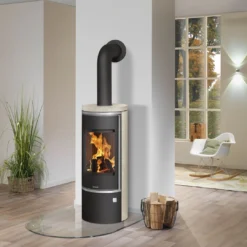 Kaminofen ORANIER Corso 2.0 -Ecopots Verkäufe kaminofen oranier corso 20 kalkstein cream milieu 1 7 105464