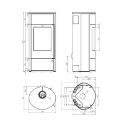 Kaminofen ORANIER Polar Neo Aqua | Wasserführend -Ecopots Verkäufe kaminofen oranier polar neo aqua abmessungen 4 105590