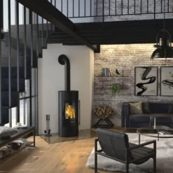 Kaminofen ORANIER Polar Neo Blackline 7 Kaminofen ORANIER Polar Neo Blackline -Ecopots Verkäufe kaminofen oranier polar neo blackline milieu 4 105176