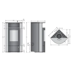 Kaminofen ORANIER Polar Neo Eck -Ecopots Verkäufe kaminofen oranier polar neo eck w abmessungen 5 102270