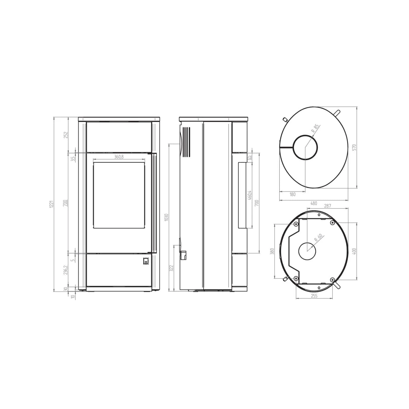 Kaminofen ORANIER Polar Neo Vantage W+ 4 Kaminofen ORANIER Polar Neo Vantage W+ – Bild 4