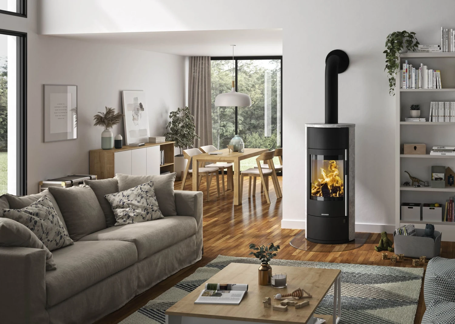 Kaminofen ORANIER Polar Neo Vantage W+ 6 Kaminofen ORANIER Polar Neo Vantage W+ – Bild 6