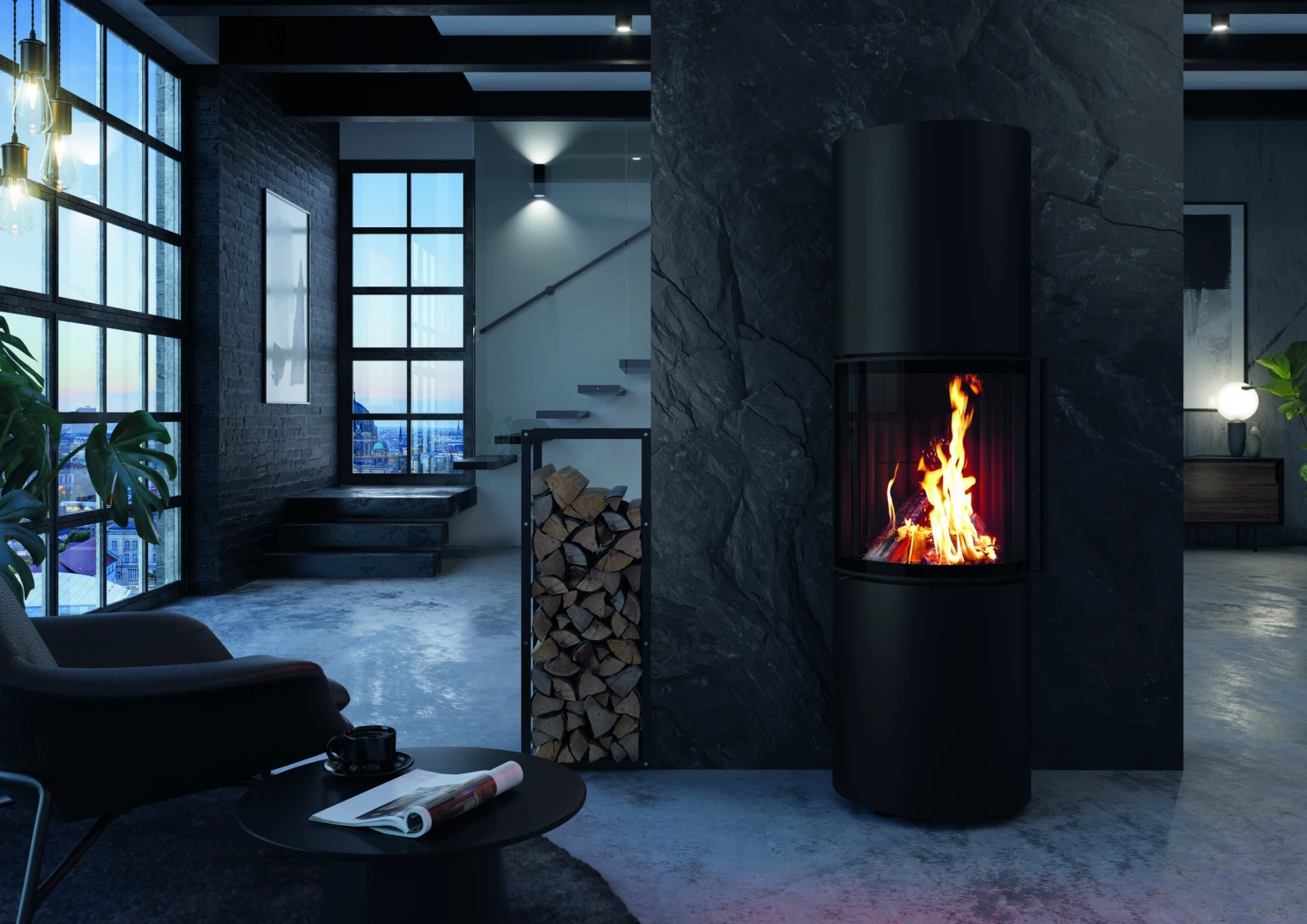 Kaminofen Spartherm Passo L Black Edition 5 Kaminofen Spartherm Passo L Black Edition – Bild 5