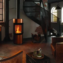 Kaminofen Spartherm Passo XS -Ecopots Verkäufe kaminofen spartherm passo xs rostbraun metallic milieujpg 7 135976