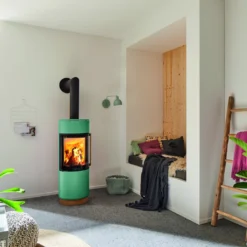 Kaminofen Spartherm Passo XS Style -Ecopots Verkäufe kaminofen spartherm passo xs style tuerkis milieu 7 61420