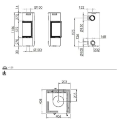 Kaminofen Spartherm Piko S 11 Kaminofen Spartherm Piko S -Ecopots Verkäufe kaminofen spartherm piko s abmessungen 5 63634