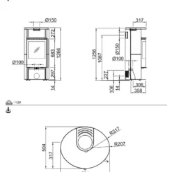 Kaminofen Spartherm Sino L -Ecopots Verkäufe kaminofen spartherm sino l abmessungen neu 4 90389
