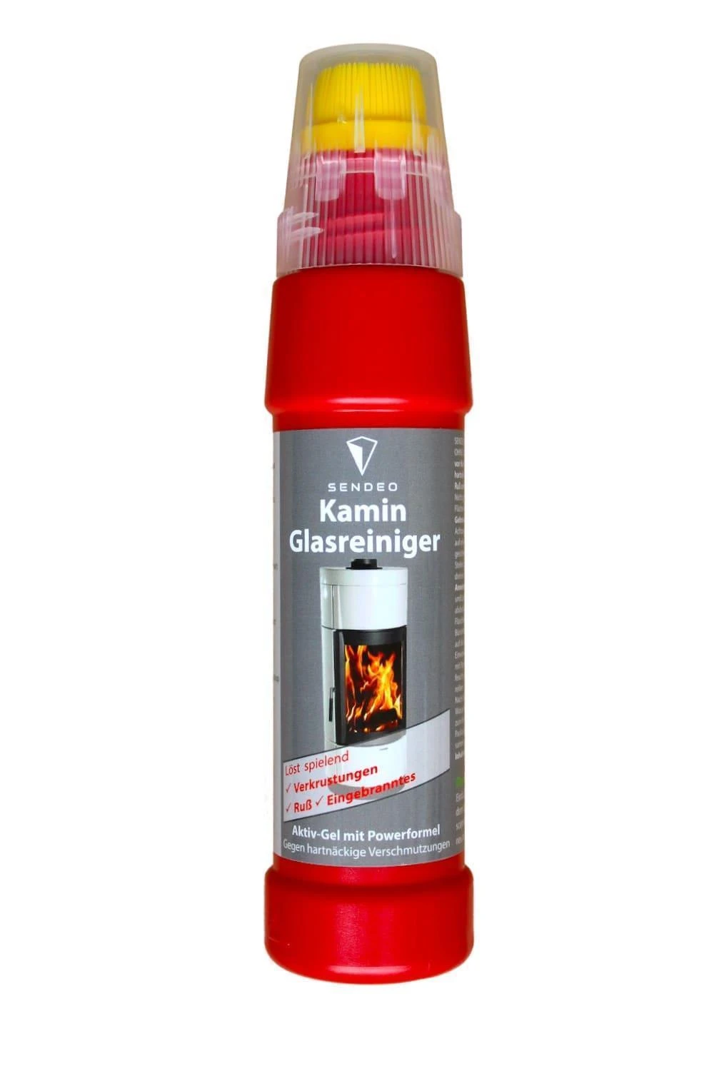 Kaminscheibenreiniger SENDEO Gel | 200 Ml 1 Kaminscheibenreiniger SENDEO Gel | 200 Ml