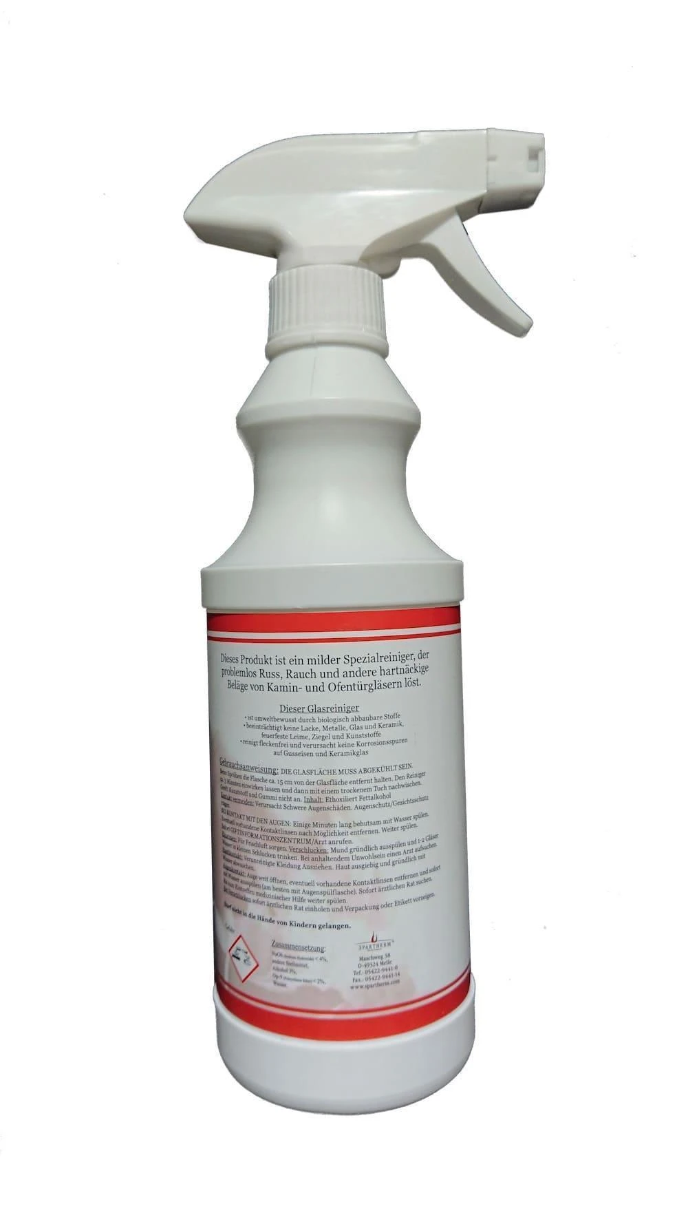 Kaminscheibenreiniger SPARTHERM Spray | 500ml 2 Kaminscheibenreiniger SPARTHERM Spray | 500ml – Bild 2