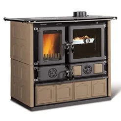 Küchenofen LA NORDICA Rosa 5.0 Maiolica -Ecopots Verkäufe kuechenofen lanordica rosa maiolica tortora 3 25877