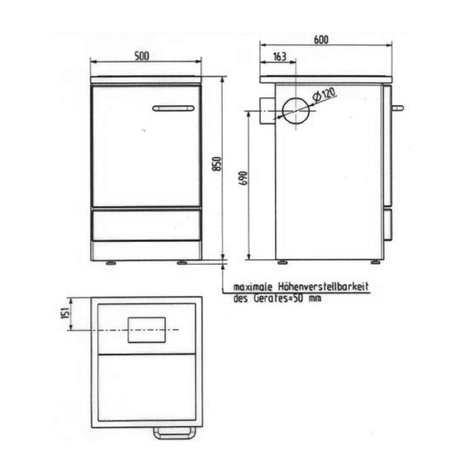 Küchenofen WAMSLER K 155 S 3 Küchenofen WAMSLER K 155 S – Bild 3