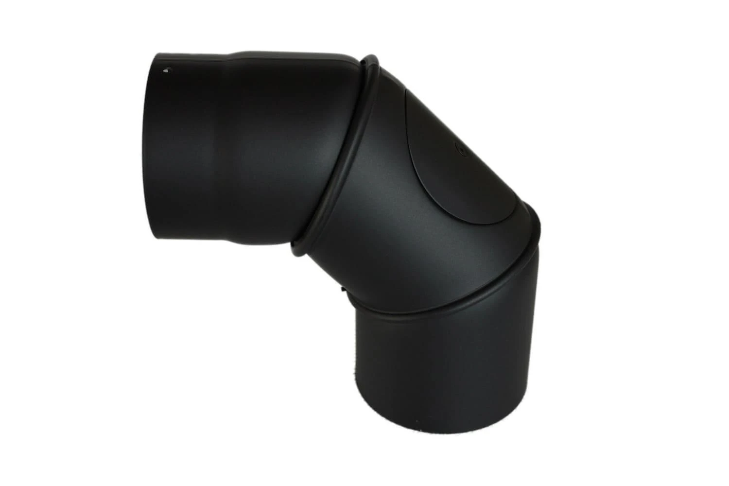 Ofenrohr Ø 120 Mm | Schwarz | Rohrbogen | Verstellbar 3 Ofenrohr Ø 120 Mm | Schwarz | Rohrbogen | Verstellbar – Bild 3