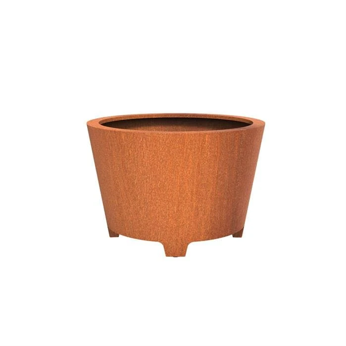 Pflanzkübel ADEZZ CONIC Mit Füßen | Rund | Aus Cortenstahl 3 Pflanzkübel ADEZZ CONIC Mit Füßen | Rund | Aus Cortenstahl – Bild 3