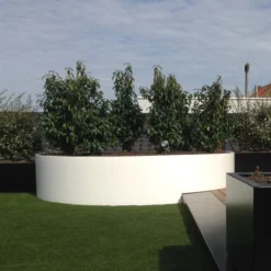 Pflanzkübel ADEZZ Ellipse Oval | Aus Aluminium -Ecopots Verkäufe pflanzkuebel adezz ellipse aluminium weiss milieu 1 6 64952