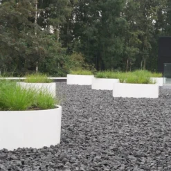 Pflanzkübel ADEZZ Ellipse Oval | Aus Aluminium -Ecopots Verkäufe pflanzkuebel adezz ellipse aluminium weiss milieu 5 64943