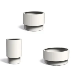 Pflanzkübel ADEZZ EXTEND Rund | Aus Aluminium