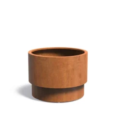 Pflanzkübel ADEZZ EXTEND Rund | Aus Cortenstahl -Ecopots Verkäufe pflanzkuebel adezz extend cortenstahl 100x75 3 100722