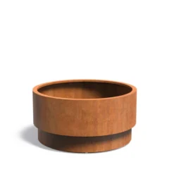 Pflanzkübel ADEZZ EXTEND Rund | Aus Cortenstahl -Ecopots Verkäufe pflanzkuebel adezz extend cortenstahl 120x60 4 100731