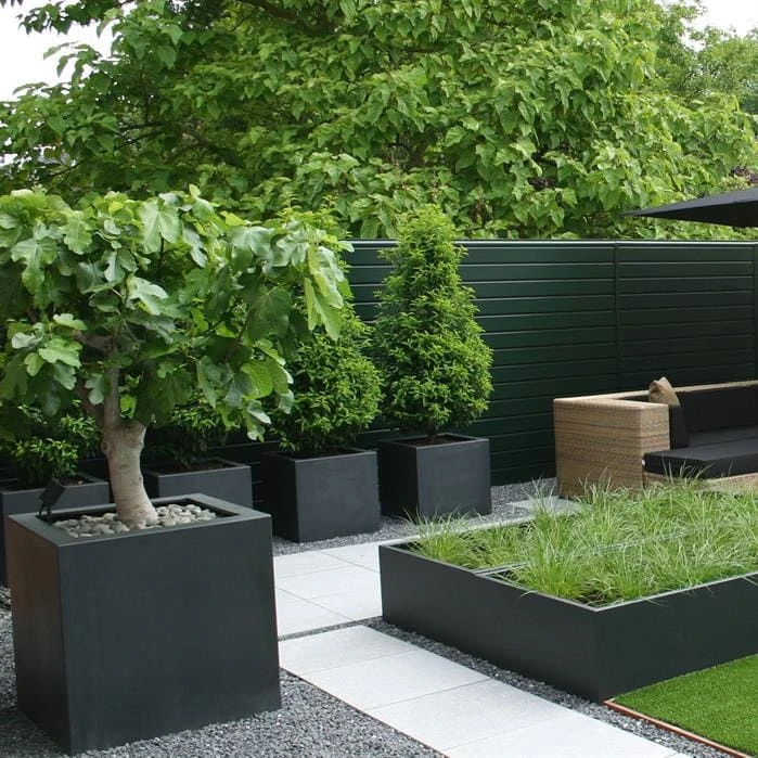 Pflanzkübel ADEZZ CARREZ Quadratisch | Aus Aluminium 5 Pflanzkübel ADEZZ CARREZ Quadratisch | Aus Aluminium – Bild 5