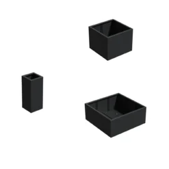 Pflanzkübel ADEZZ CARREZ Quadratisch | Aus Aluminium