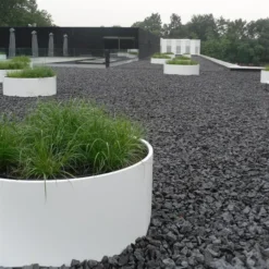 Pflanzkübel ADEZZ CIRCUM Rund | Aus Aluminium -Ecopots Verkäufe pflanzkuebel adezz sydney weiss milieu 6 64907