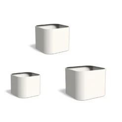 Pflanzkübel ADEZZ TONIC Quadratisch | Aus Aluminium