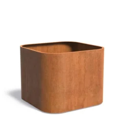 Pflanzkübel ADEZZ TONIC Quadratisch | Aus Cortenstahl -Ecopots Verkäufe pflanzkuebel adezz tonic cortenstahl 110x88 4 100641