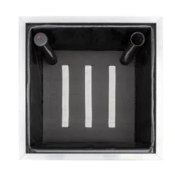 Pflanzkübel Rattan-Art Green Spa | Eckig | Aus Polyrattan | Mit Bewässerungssystem -Ecopots Verkäufe pflanzkuebel rattan art mit bewaesserung detail 50x50x43 detailjpg 6 133638