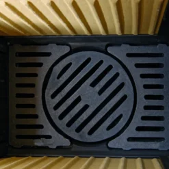 Rosteinrichtung LEDA Für Kachelofeneinsatz Rubin